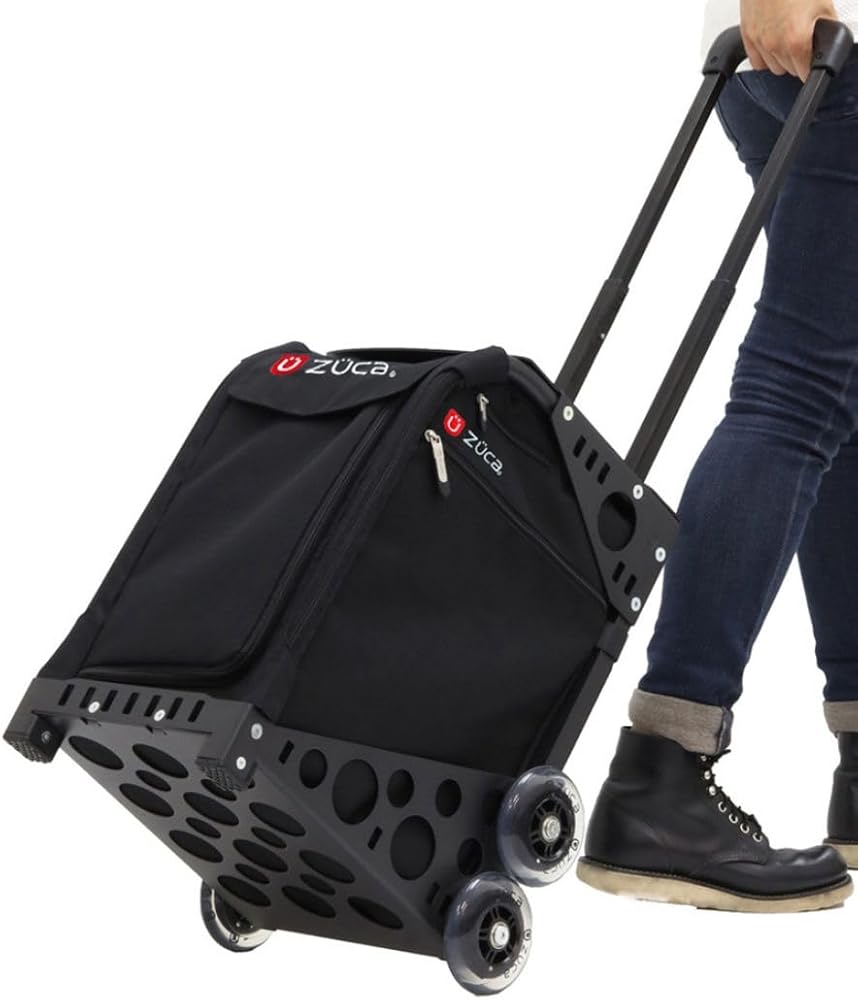 【ZUCA】SPORT 座れるキャリーケース 黒 ズーカスポーツ 旅行バッグ 座れるキャリーバッグ ZUCA SPORT Set (Japan Edition BRW